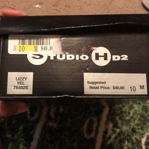 Yellow Strappy Sandals